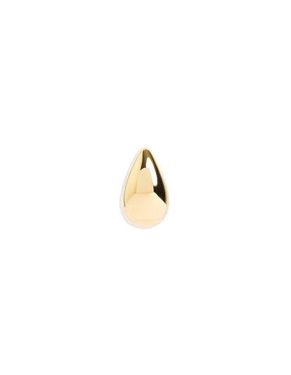 Brincos de gota dourados Mato™ da Rose & Oliver, com design elegante de argolas de ouro brilhante e acabamento refinado.
