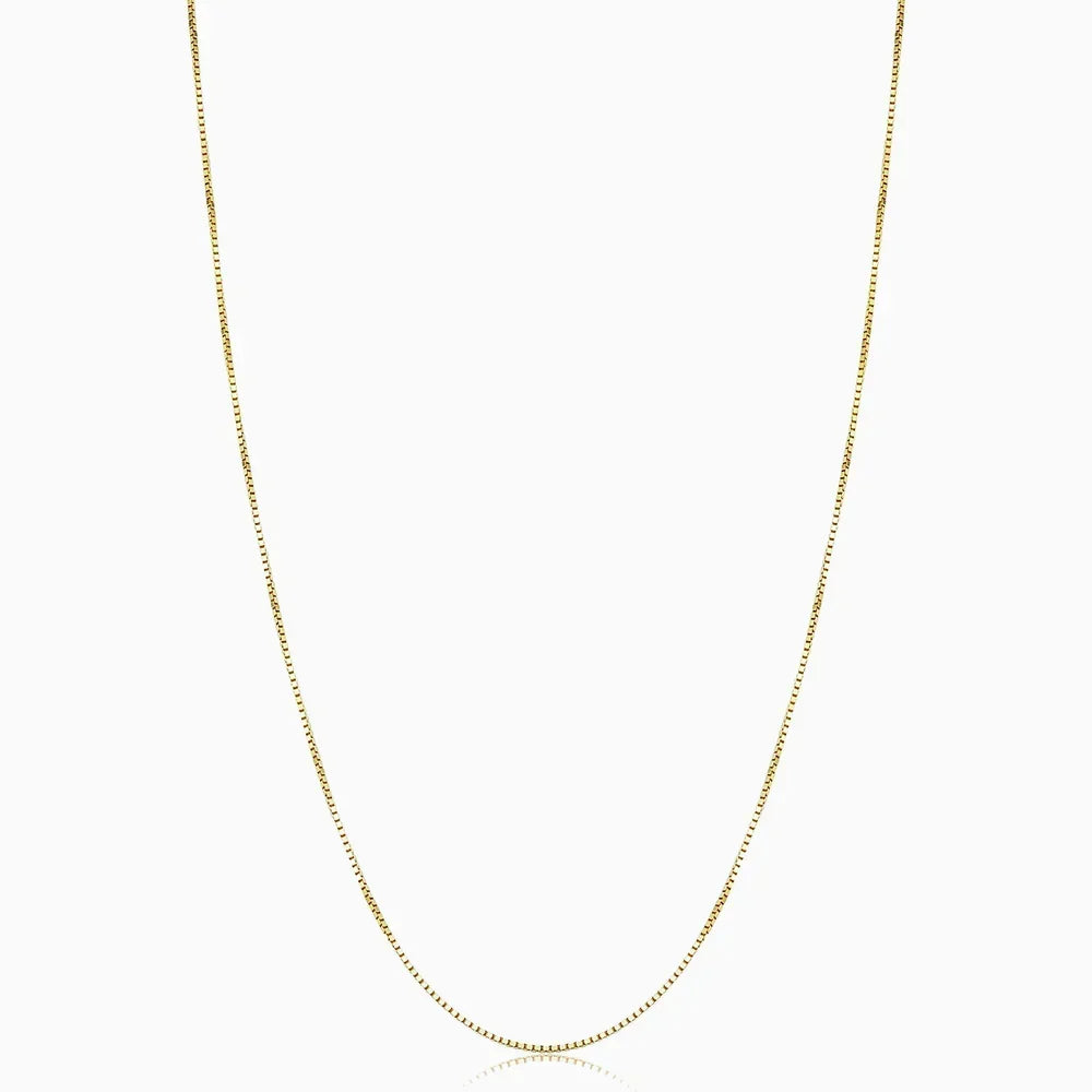 Bodega™ | Gold Box Necklace by Rose & Oliver - product image 1